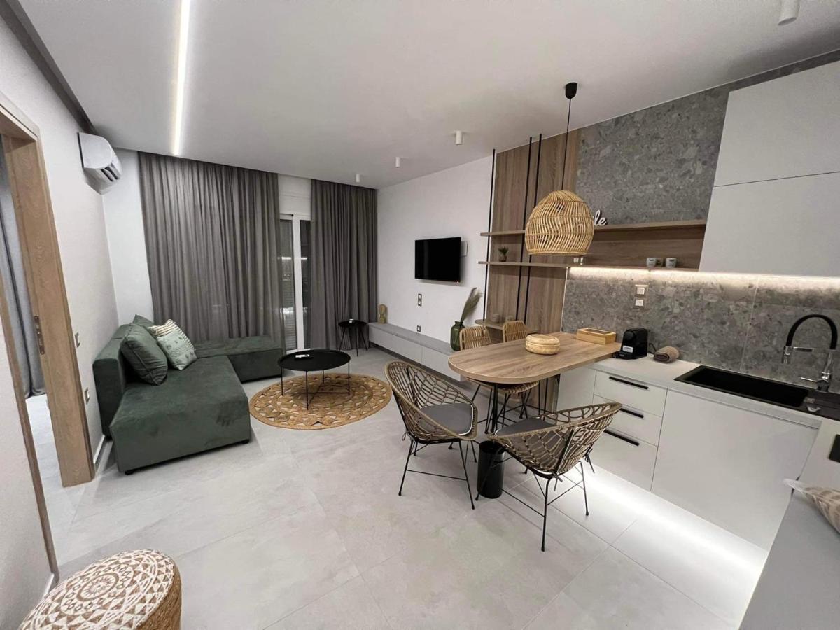 Aelia Apartments Makrýgialos Exterior foto